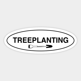 Treeplanting - Shovel/Speed Spade Sticker